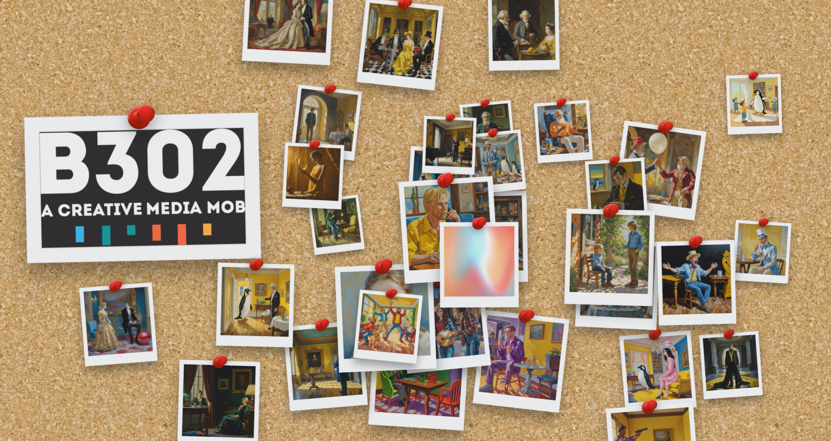 Evolving AI art installation cover image